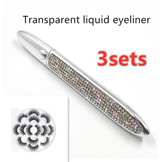 False Eyelashes Self-adhesive Eyeliner Multicolor False Eyelashes Self-adhesive Eyeliner Multicolor